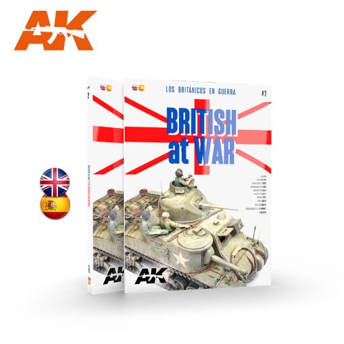 Przejdź do produktu AK INTERACTIVE 130003 - British at War vol 2 - poradnik dla modelarzy