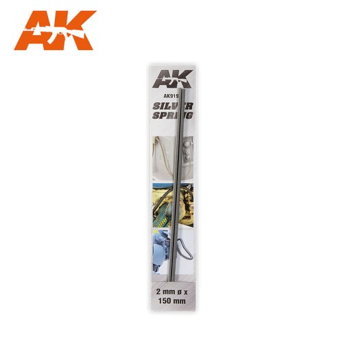 Przejdź do produktu AK INTERACTIVE 9192 - Sprężyny 2mm Ø - 2 szt x 15 cm