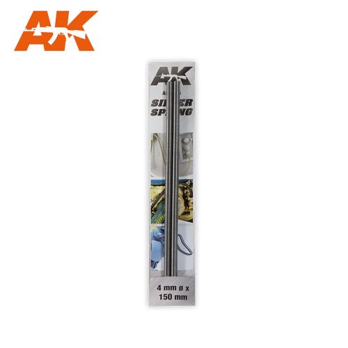 Przejdź do produktu AK INTERACTIVE 9186 - Sprężyny 4mm Ø - 2 szt x 15 cm