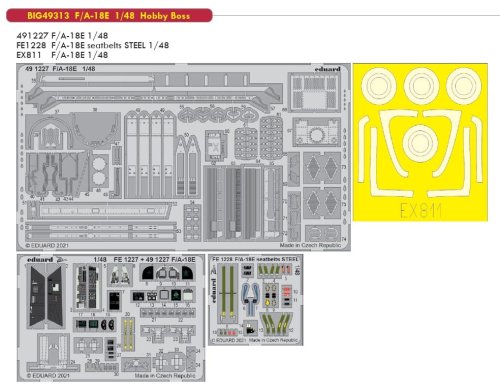 Przejdź do produktu EDUARD BIG49313 - 1:48 F/A-18E