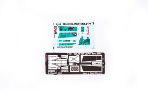 EDUARD 3DL48054 - 1:48 MiG-21PF Space 3D Decals + PE