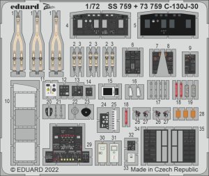 EDUARD SS759 - 1:72 C-130J-30
