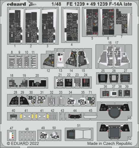 Przejdź do produktu EDUARD FE1239 - 1:48 F-14A late