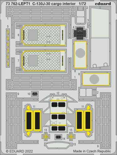 Przejdź do produktu EDUARD 73762 - 1:72 C-130J-30 cargo interior