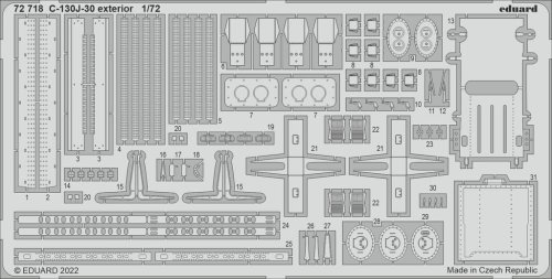 Przejdź do produktu EDUARD 72718 - 1:72 C-130J-30 exterior