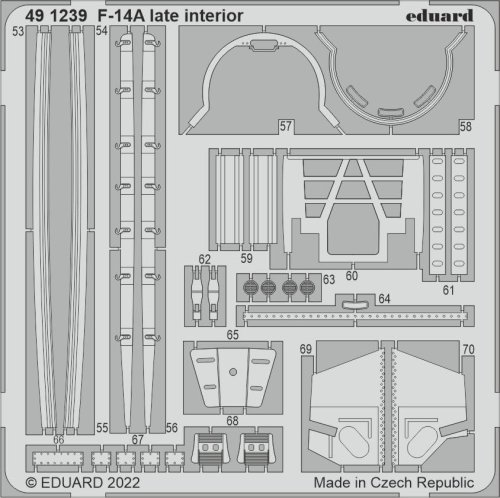 Przejdź do produktu EDUARD 491239 - 1:48 F-14A late interior