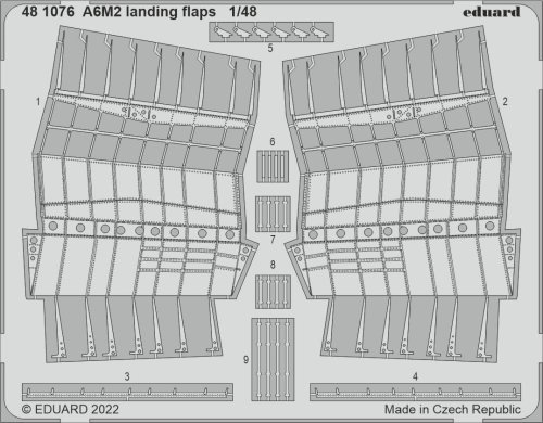 Przejdź do produktu EDUARD 481076 - 1:48 A6M2 landing flaps