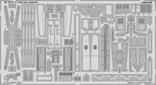 Przejdź do produktu EDUARD 481075 - 1:48 F-14A late exterior