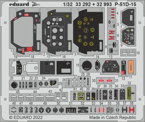 Przejdź do produktu EDUARD 33292 - 1:32 P-51D-15