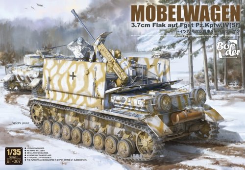 Przejdź do produktu BORDER BT007 - 1:35 Möbelwagen 3.7cm Flak auf Fgst. Pz.Kpfw. IV (Sf)