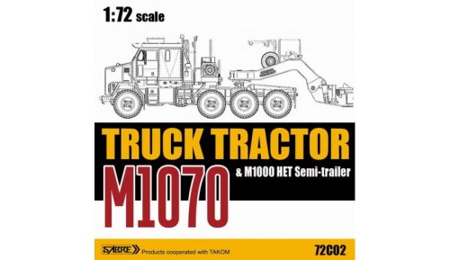 Przejdź do produktu SABRE 72C02 - 1:72 M1070 Truck Tractor & M1000 HET Semi-trailer