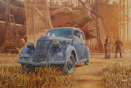 Przejdź do produktu RODEN 817 - 1:35 Personenkraftwagen Ford V8 G81A Special 1938