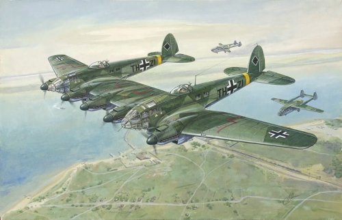 Przejdź do produktu RODEN 346 - 1:144 Heinkel He 111Z-1 Zwilling