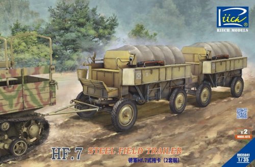 Przejdź do produktu RIICH MODELS 35041 - 1:35 HF.7 Steel Field Wagon (Trailer)