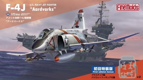 Przejdź do produktu FINE MOLDS FP43S - 1:72 U.S. Navy Jet Fighter F-4J Aardvarks
