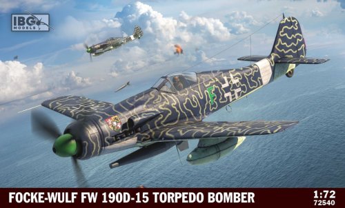 Przejdź do produktu IBG 72540 - 1:72 Focke-Wulf FW 190D-15 Torpedo Bomber