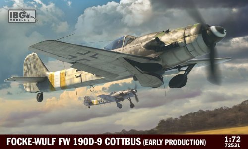 Przejdź do produktu IBG 72531 - 1:72 Focke-Wulf FW 190D-9 Cottbus (Early Production)