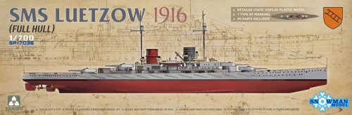 Przejdź do produktu TAKOM SP7036 - 1:700 SMS Lützow 1916 (Full Hull)
