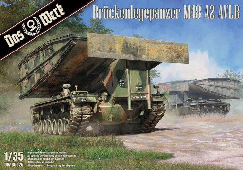 Przejdź do produktu DAS WERK DW35025 - 1:35 Brückenlegepanzer M48 A2 AVLB