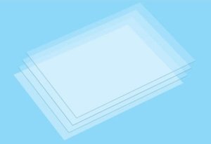 TAMIYA 70214 - Termokurczliwa folia plastikowa przezroczysta 0,2mm format B6 4 szt
