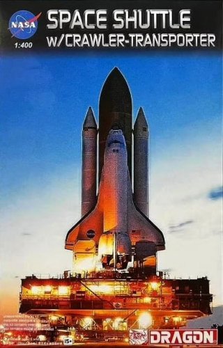 Przejdź do produktu DRAGON 11023 - 1:400 Space Shuttle w/ Crawler Transporter