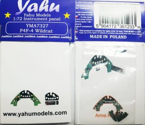 YAHU YMA7327 - 1:72 F4F-4 Wildcat tablica przyrządów