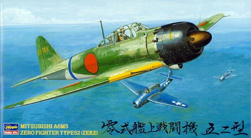 Przejdź do produktu HASEGAWA JT23 09123 - 1:48 Mitsubishi A6M5 Zero Fighter Type 52 Zeke