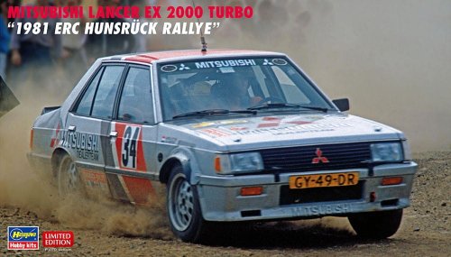 Przejdź do produktu HASEGAWA 20526 - 1:24 Mitsubishi Lancer EX 2000 Turbo 1981 ERC Hunsruck Rally E