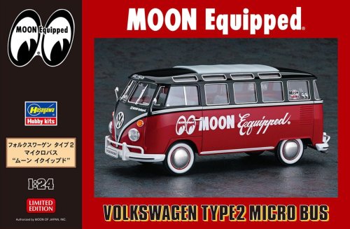 Przejdź do produktu HASEGAWA 20524 - 1:24 MOON Equipped Volkswagen Type2 Micro Bus