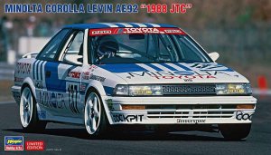 HASEGAWA 20515 - 1:24 Minolta Corolla Levin AE92 1988 JTC