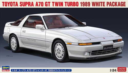 Przejdź do produktu HASEGAWA 20504 - 1:24 Toyota Supra A70 GT Twin Turbo 1989 White Package