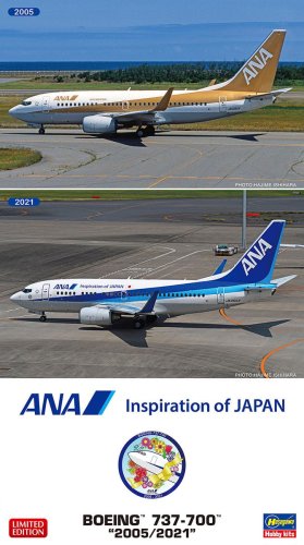 Przejdź do produktu HASEGAWA 10845 - 1:200 Boeing 737-700 ANA 2005/2021