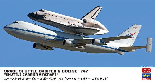 Przejdź do produktu HASEGAWA 10844 - 1:200 Space Shuttle Orbiter & Boeing 747 Shuttle Carrier Aircraft