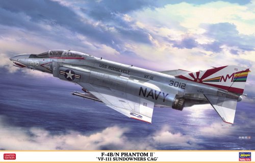 Przejdź do produktu HASEGAWA 07503 - 1:48 F-4B/N Phantom II VF-111 Sundowners CAG