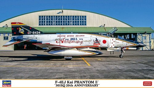 Przejdź do produktu HASEGAWA 02378 - 1:72 F-4EJ Kai Phantom II 301SQ 20th Anniversary