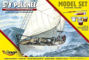 MIRAGE 850094 - 1:50 Jacht S/Y Polonez - Model Set