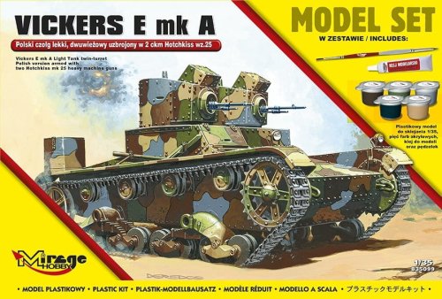 Przejdź do produktu MIRAGE 835099 - 1:35 Vickers E mk A - Model Set