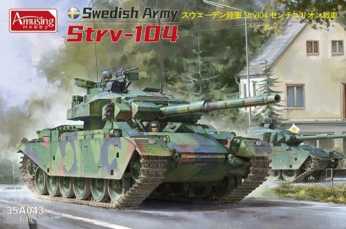 Przejdź do produktu AMUSING HOBBY 35A043 - 1:35 Swedish Army Strv-104