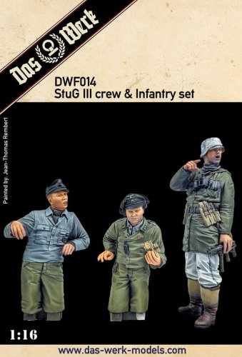 Przejdź do produktu DAS WERK DWF014 - 1:16 StuG III crew & Infantry set