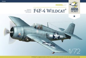 ARMA HOBBY 70048 - 1:72 F4F-4 Wildcat - Model Kit