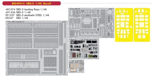 Przejdź do produktu EDUARD BIG49314 - 1:48 SBD-5