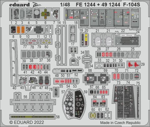 Przejdź do produktu EDUARD FE1244 - 1:48 F-104S