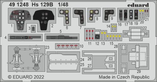 Przejdź do produktu EDUARD 491248 - 1:48 Hs 129B