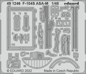 EDUARD 491246 - 1:48 F-104S ASA-M