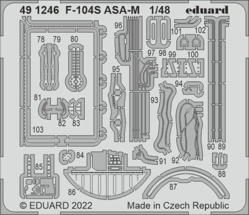 Przejdź do produktu EDUARD 491246 - 1:48 F-104S ASA-M