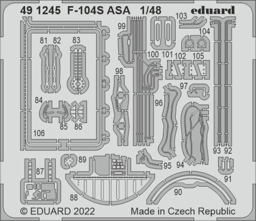 Przejdź do produktu EDUARD 491245 - 1:48 F-104S ASA
