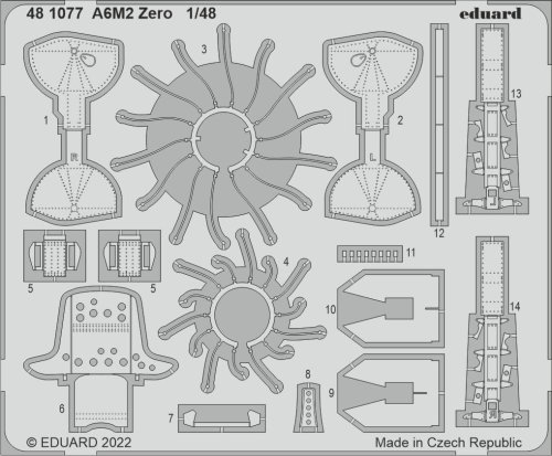 Przejdź do produktu EDUARD 481077 - 1:48 A6M2 Zero