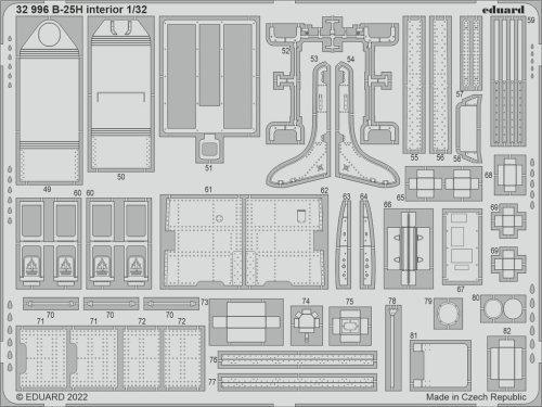 Przejdź do produktu EDUARD 32996 - 1:32 B-25H interior