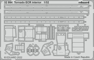 EDUARD 32994 - 1:32 Tornado ECR interior