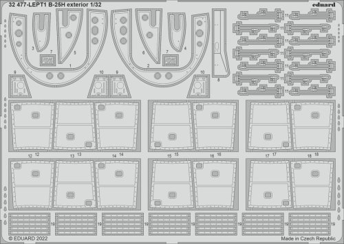 Przejdź do produktu EDUARD 32477 - 1:32 B-25H exterior